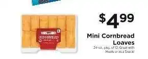 ShopRite Mini Cornbread Loaves offer
