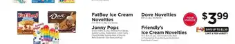 ShopRite FatBoy Ice Cream Novelties offer