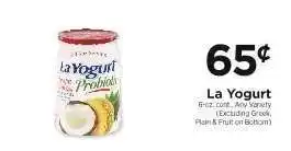 ShopRite La Yogurt offer