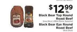 ShopRite Black Bear Roast Beef offer
