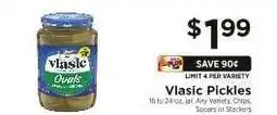 ShopRite Vlasic Pickles offer