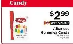 ShopRite Albanese Gummies Candy offer