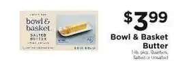 ShopRite Bowl & Basket Butter offer