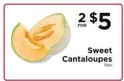 ShopRite Sweet Cantaloupes offer