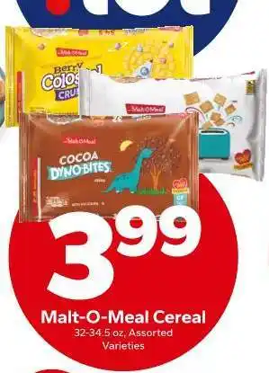Save a Lot Malt-O-Meal Cereal offer