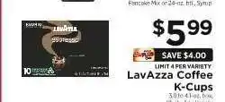 ShopRite LavAzza Coffee K-Cups offer