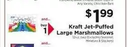 ShopRite Kraft Jet-Puffed Large Marshmallows offer