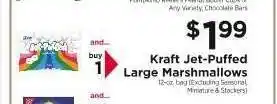 ShopRite Kraft Jet-Puffed Large Marshmallows offer