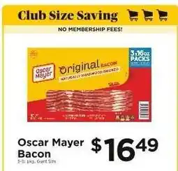 ShopRite Oscar Mayer Bacon offer