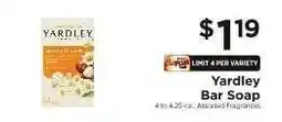ShopRite Yardley Bar Soap offer