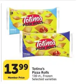 Albertsons Totino's Pizza Rolls - 130 ct., Frozen Selected varieties offer