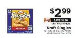 ShopRite Kraft Singles offer