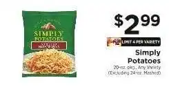 ShopRite Simply Potatoes offer