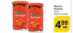 Albertsons Reese's Pretzels - 18 oz. Select Varieties offer