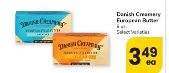 Albertsons Danish Creamery European Butter - 8 oz. Select Varieties offer