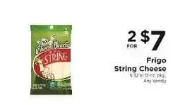 ShopRite Frigo String Cheese offer