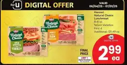 Albertsons Hormel Natural Choice Lunchmeat - 6-8 oz. Select Varieties offer