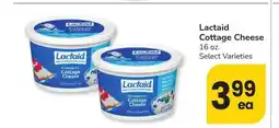 Albertsons Lactaid Cottage Cheese - 16 oz. Select Varieties offer