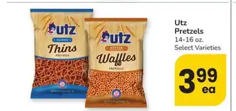 Albertsons Utz Pretzels - 14-16 oz. Select Varieties offer
