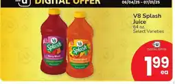 Albertsons V8 Splash Juice - 64 oz. Select Varieties offer