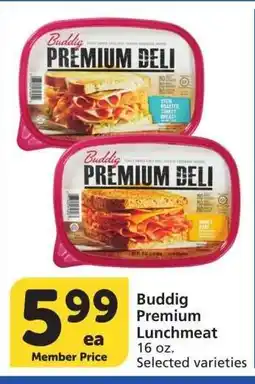 Albertsons Buddig Premium Lunchmeat - 16 oz. Selected varieties offer