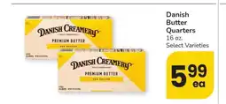 Albertsons Danish Butter Quarters - 16 oz. Select Varieties offer