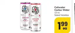 Albertsons Caliwater Cactus Water - 12 oz. Select Varieties offer