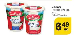 Albertsons Galbani Ricotta Cheese - 32 oz. Select Varieties offer