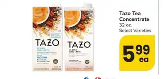 Albertsons Tazo Tea Concentrate - 32 oz. Select Varieties offer
