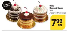 Albertsons Baby Dessert Cakes - 5 in. Assorted Varieties offer