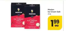 Albertsons Morton Ice Cream Salt - 4 lb offer