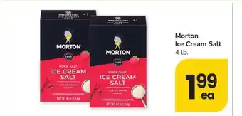 Albertsons Morton Ice Cream Salt - 4 lb offer