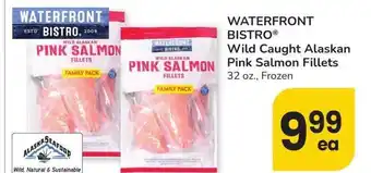 Albertsons Waterfront BISTRO Wild Caught Alaskan Pink Salmon Fillets - 32 oz., Frozen offer