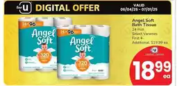 Albertsons Angel Soft Bath Tissue - 24 Roll Select Varieties offer