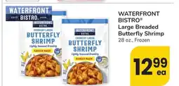 Albertsons waterfront BISTRO Large Breaded Butterfly Shrimp - 28 oz., Frozen offer