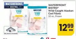 Albertsons WATERFRONT BISTRO Wild Caught Alaskan Cod Fillets - 32 oz., Frozen offer