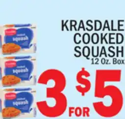 C Town KRASDALE COOKED SQUASH offer