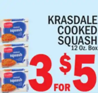 C Town KRASDALE COOKED SQUASH offer
