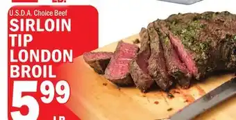 C Town SIRLOIN TIP LONDON BROIL offer