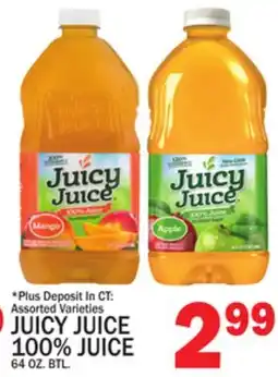 C Town JUICY JUICE 100% JUICE offer