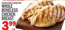 C Town WHOLE BONELESS CHICKEN BREAST offer