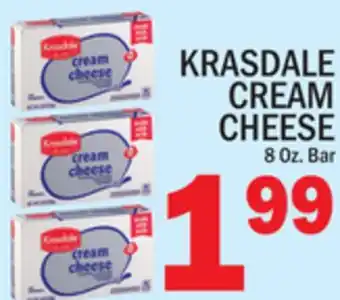 C Town KRASDALE CREAM CHEESE offer
