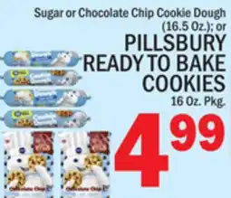 C Town PILLSBURY READY TO BAKE COOKIES 16 Oz. Pkg offer