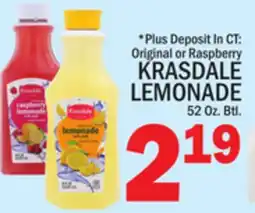 C Town KRASDALE LEMONADE offer