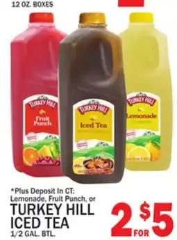 C Town TURKEY HILL ICED TEA offer