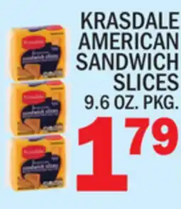 C Town KRASDALE AMERICAN SANDWICH SLICES offer