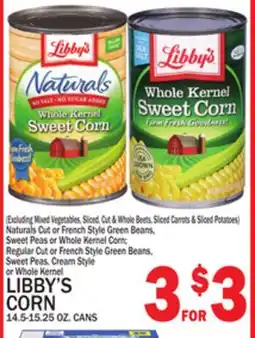 C Town LIBBY'S CORN offer