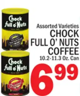 C Town CHOCK FULL O'NUTS COFFEE offer