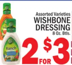 C Town WISHBONE DRESSING offer