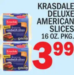 C Town KRASDALE DELUXE AMERICAN SLICES offer